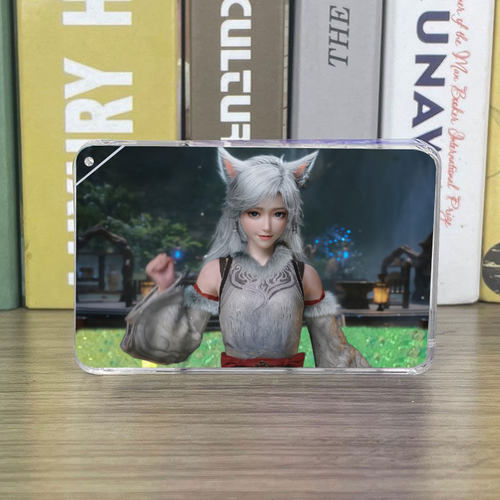 银月周边流沙麻将流麻亚克力摆件