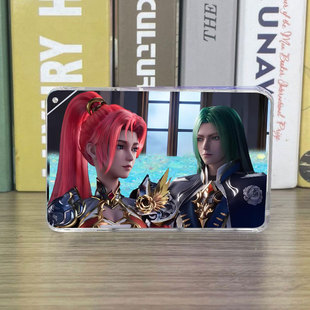 神印王座周边李馨流沙麻将亚克力摆件林鑫流麻卡砖立牌亚克力挂件