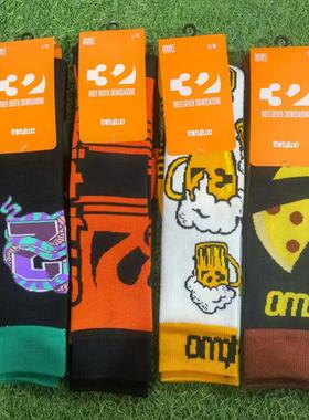 Thirtytwo 32新款滑雪袜单双板男女款加厚保暖吸湿排汗清仓特价