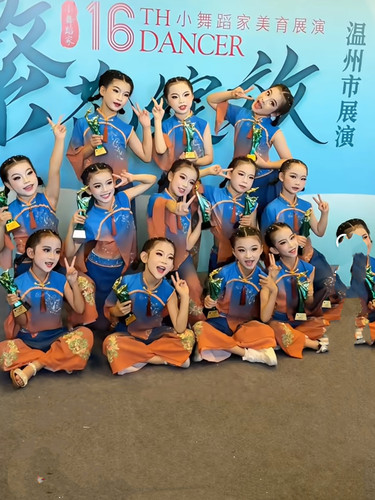 古典舞儿童幼儿园小算盘舞蹈演出服珠算口诀民族舞傣族舞中国风