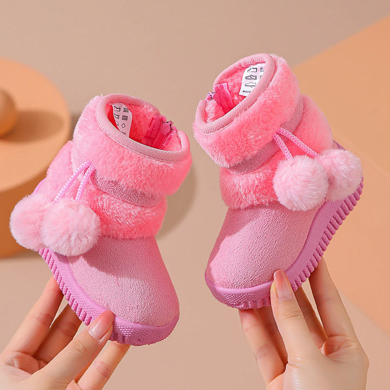 新款儿童雪地靴棉鞋男女童软底防滑保暖加绒加厚棉靴拉链潮,童鞋/婴儿鞋/亲子鞋,雪地靴,淘宝优惠券,粉丝福利购,淘宝优惠卷