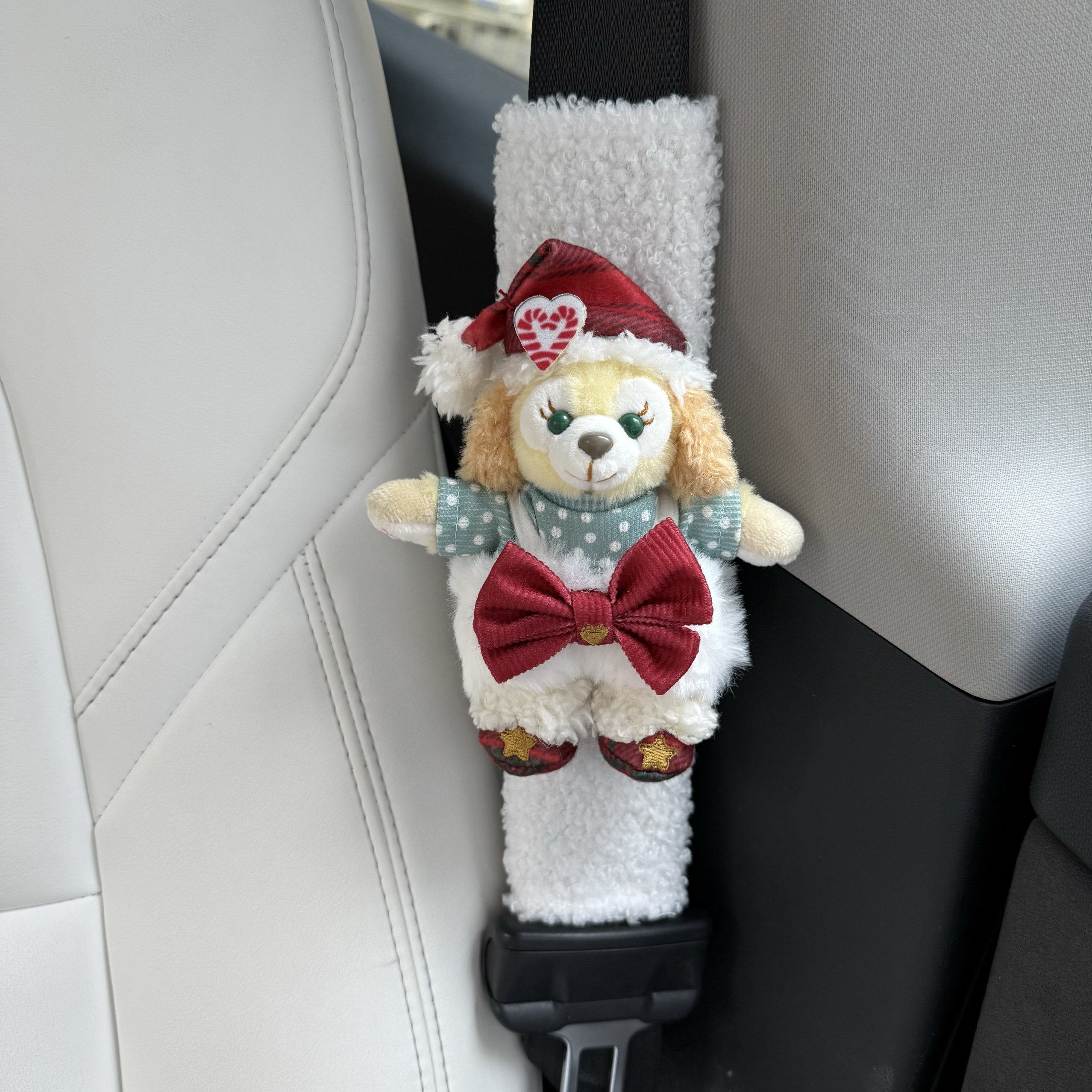 圣诞饼饼汽车安全带护肩套可爱车载装饰品车内装饰品情侣饰品礼物,汽车用品/电子/清洗/改装,手刹套/档把套/套饰套装,淘宝优惠券,粉丝福利购,淘宝优惠卷