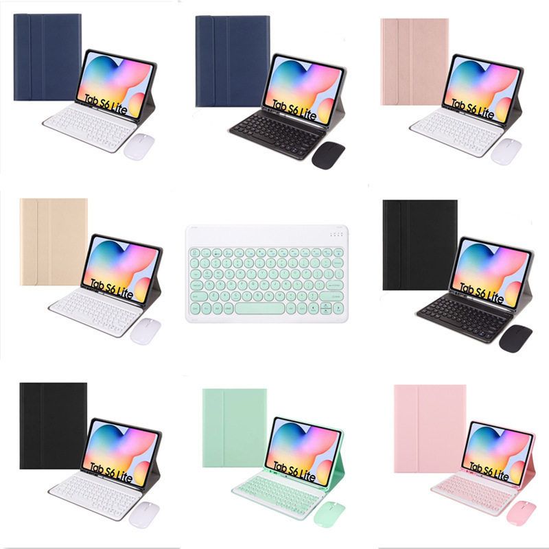 适用三星平板电脑T500带笔槽Galaxy Tab A7 10.4蓝牙键盘保护套A7