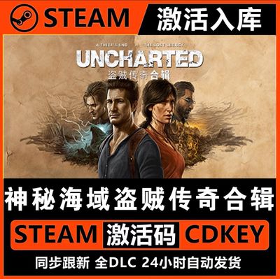 正版steam游戏名神秘海域4盗贼传奇