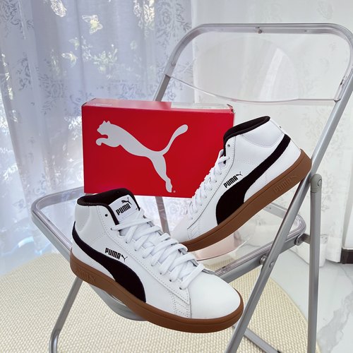 彪马PUMA专柜正品男女同款复古百搭高帮休闲运动板鞋366924