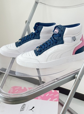 PUMA彪马专柜正品Von Dutch x 男女同款高帮透气休闲板鞋373749