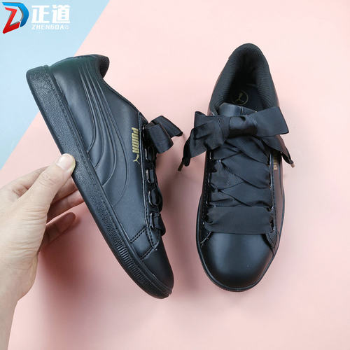 puma蝴蝶结丝带vikky时尚休闲鞋