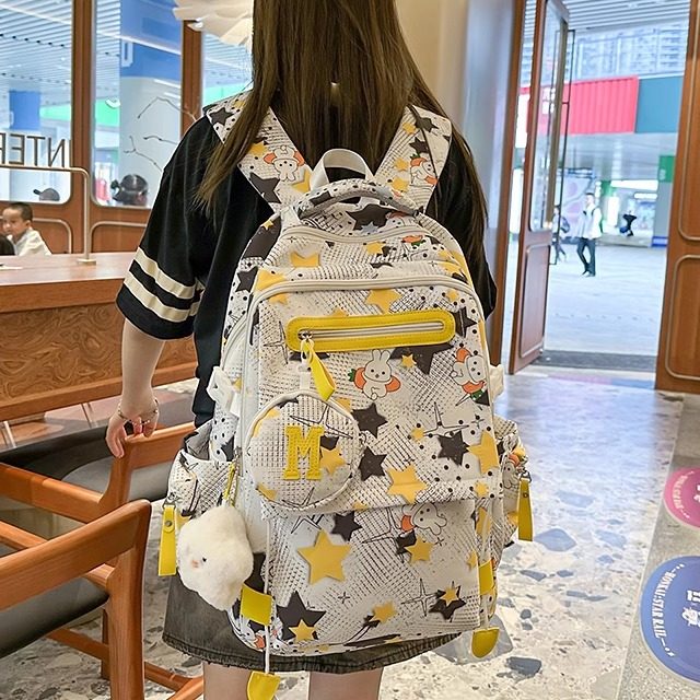 书包女初中生大容量可爱背包2025女生中学生高中生女款双肩包少女