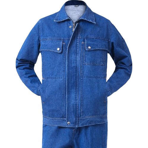 海源牛仔定制耐磨焊工服套装