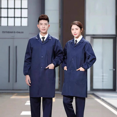 大褂工作服加厚耐磨罩衣