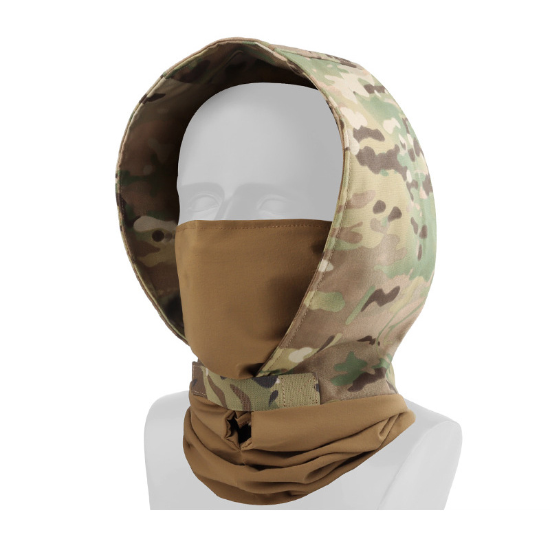 黑夜头套COS战术护脸围脖面罩