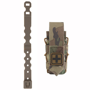 WST通用型止血带收纳袋MOLLE背心腰封挂载战术翻盖工具医疗急救包