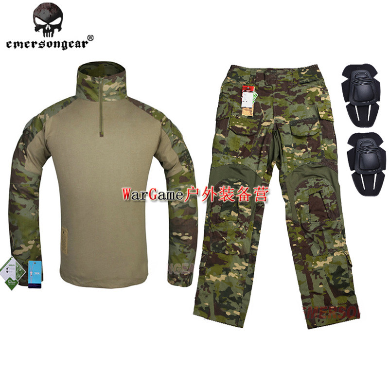 爱默生G3MCTP军迷户外战术作训服T恤上衣/裤子工装裤CS野战套装