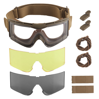 W810战术护目镜套装两用风镜