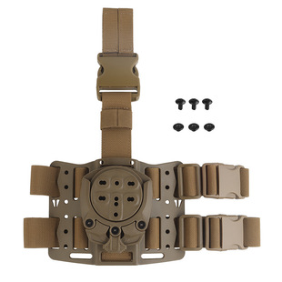 360度底座适配器579 K板套黑鹰快拔套通用战术绑腿配件 沙发里兰