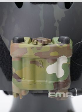 AN/PVS-31 PVS31双目双筒夜视仪配套MC迷彩带线版电池盒COS电池仓