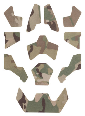 WOSPORT FAST SF HIGH CUT战术头盔配件魔术贴夜视仪线收纳配件