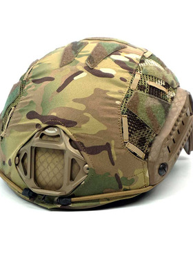 DMGear SF盔罩OPS-CORE海基头盔布军迷战术迷彩套（不包含头盔）