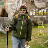 小绿人冬季 新款 儿童连帽加绒夹棉外套GDA063