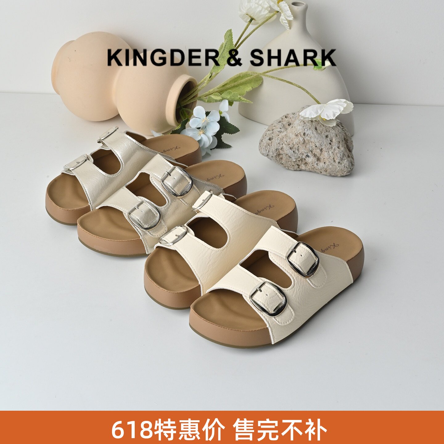 舒适室内外通勤勃肯凉拖鞋