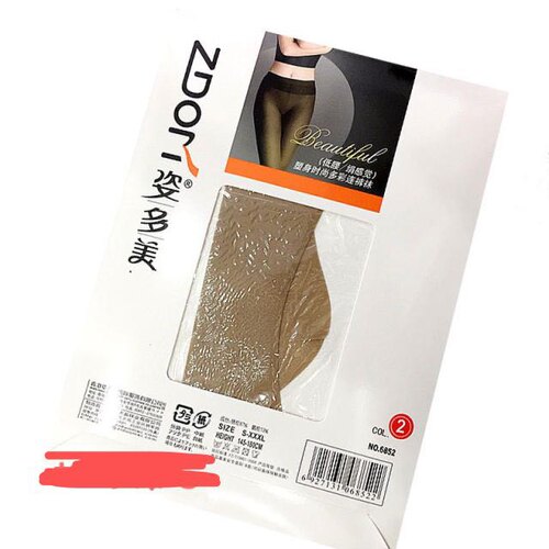 姿多美塑身低腰脚跟定型女丝袜