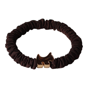 川野小狗大肠发圈高马尾扎头发简约发绳皮筋高弹力头圈女精致头绳