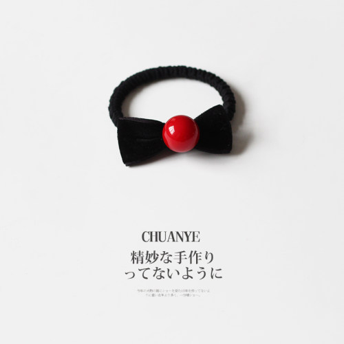 川野蝴蝶结头饰发绳女