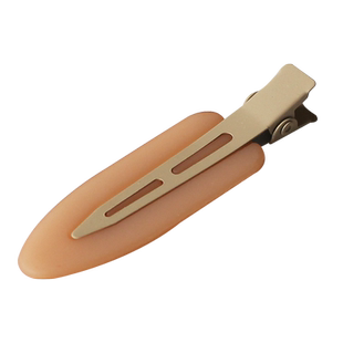 川野咖色无痕发夹边夹网红气质侧边刘海夹前额碎发小夹子头饰发卡