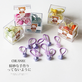 川野盒装 小皮筋女扎头皮筋ins网红气质头饰发绳少女可爱发圈头绳