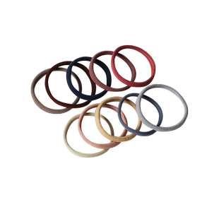 十根装无接缝发圈日韩简约橡皮筋女扎头发绳网红森系马尾头绳皮套