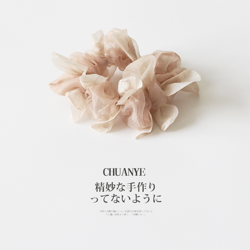 川野法式蕾丝小肠发圈