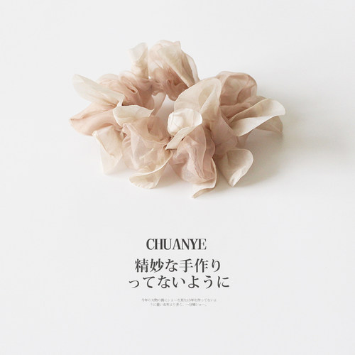 川野法式蕾丝小肠发圈