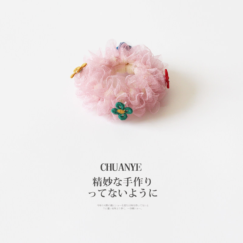 川野日韩蕾丝花朵小肠发圈女新款甜美可爱皮筋高弹力耐用头饰发饰,饰品/流行首饰/时尚饰品新,发饰,淘宝优惠券,粉丝福利购,淘宝优惠卷