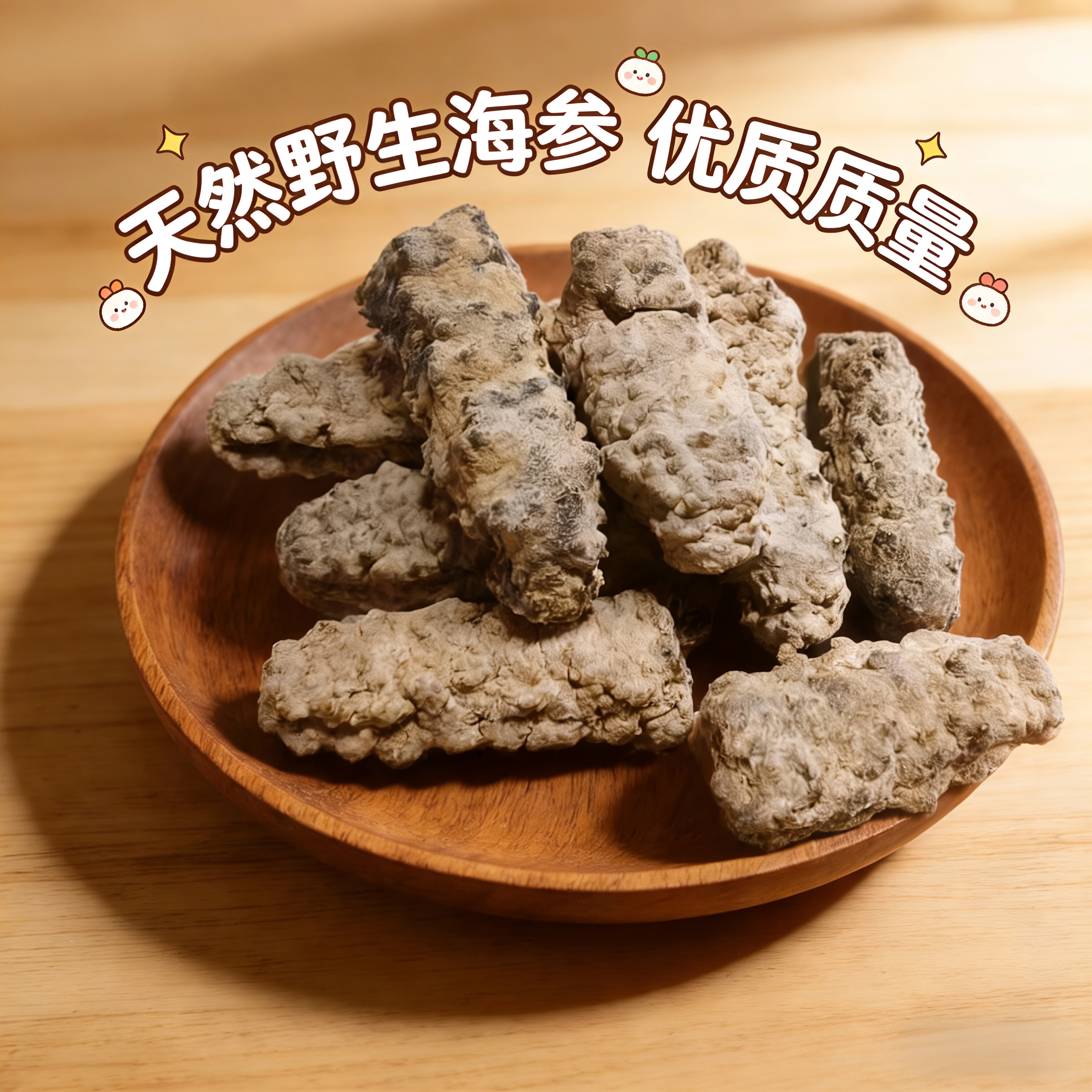 残品干海参正宗黄玉参黄肉参刺参家庭煲汤捡漏平价酒店干货食材