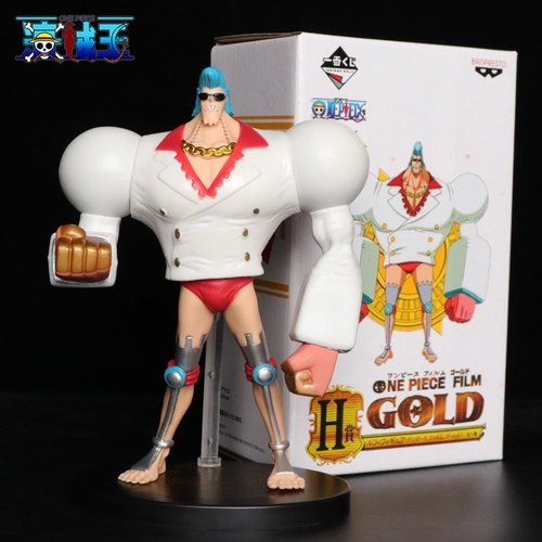 海贼王全套手办白衣9款海贼草帽团黄金城费兰奇路飞乔巴模型摆件