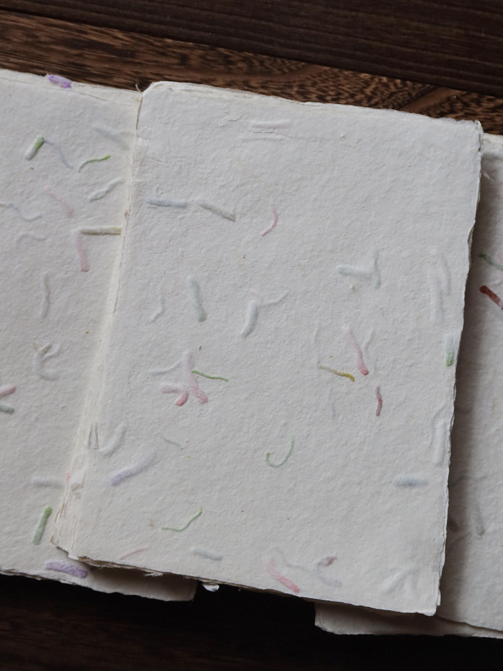 MARKYPUPPY 수제 양모 가장자리 종이 손 계정 재료 종이 청첩장 수제 종이 사용자 정의