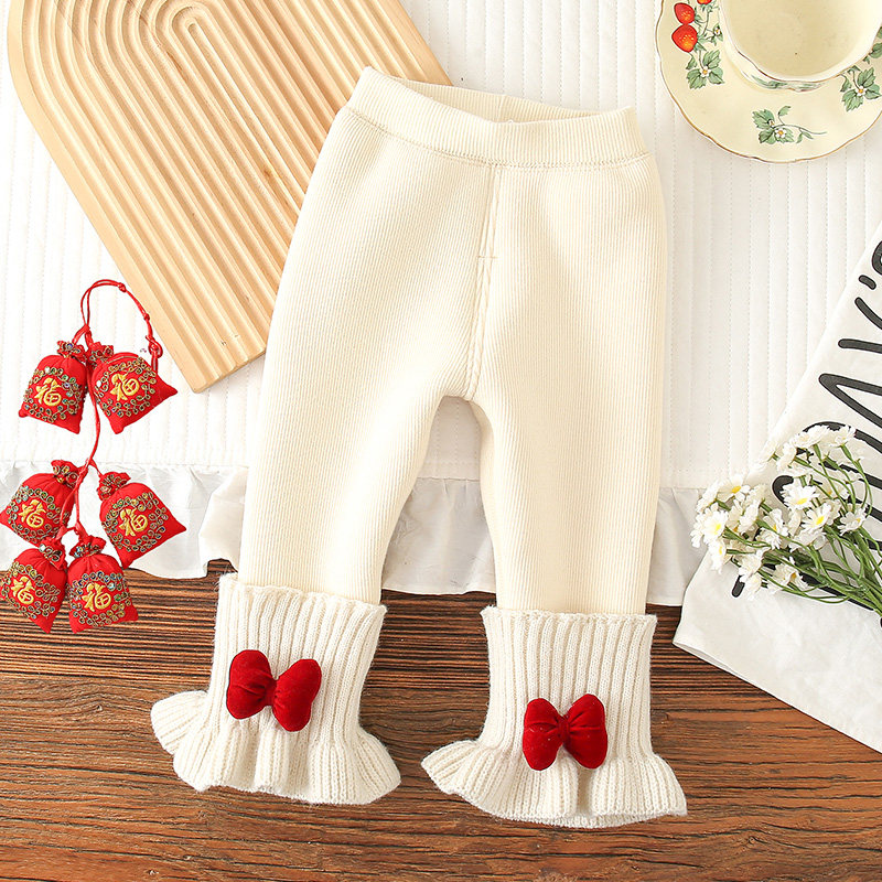 女童加绒加厚裤子秋冬宝宝白色无骨堆堆袜打底裤儿童冬季洋气保暖,童装/婴儿装/亲子装,裤子,淘宝优惠券,粉丝福利购,淘宝优惠卷