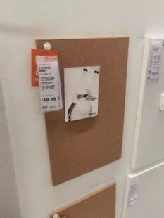 IKEA宜家代购 弗隆萨 留言板大头针软木照片板布告板公告板展示板