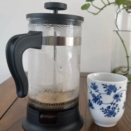 IKEA宜家乌普塔咖啡壶茶壶玻璃咖啡家用手冲壶法压壶北欧代购