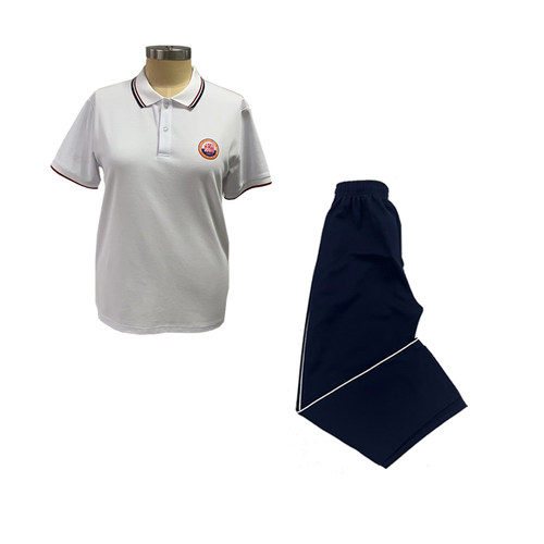 江阴市青阳中学高中夏季校服现货