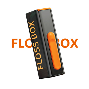 Floss Box | 便携式自动牙线储存盒 上滑弹出 自带镜面 防尘设计