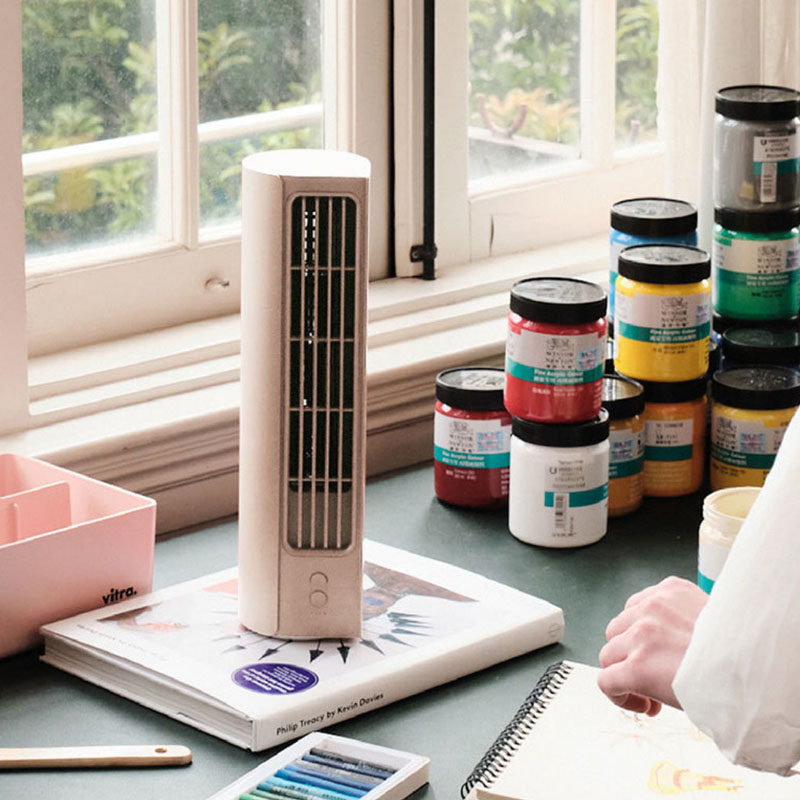 solove | tower fan 便携式空气循环风扇 基于实用美学的产品创新
