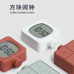 MUID | Cubic Alarm Clock 方块闹钟 简约夜光静音床头LED时钟