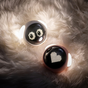 HBK Pixel Alarm Clock 像素电子表情闹钟 声控夜灯 贪睡唤醒