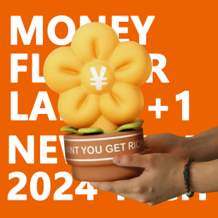 Flower Lamp 有钱花 延时关灯 Money 趣味氛围小夜灯 拍打感应