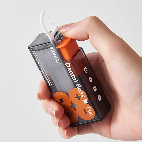 DentalFloss便携自动牙线储存盒