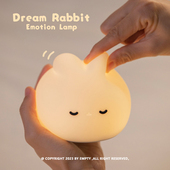 拍打感应 Dream 延时关灯 Lamp 梦幻兔伴睡灯 Rabibit Emotion