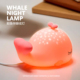Lamp 延时关灯 星空鲸鱼 Whale 伴睡夜灯 拍打感应 彩光模式