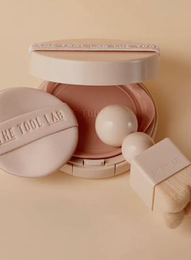 韩国新款The tool lab Stamp skinfit气垫保湿遮瑕送粉底刷粉扑