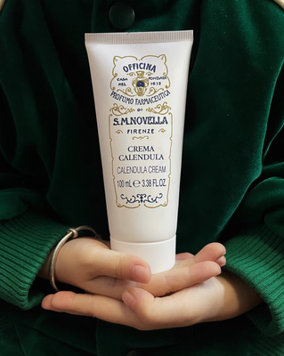 意大利Santa Maria Novella金盏花修复面霜100ML换季敏感天然SMN
